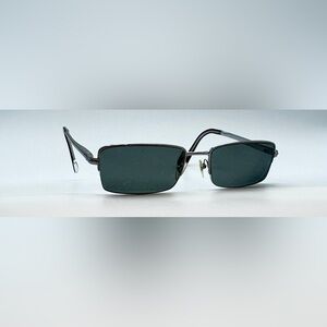 Sferoflex 2261 268 Silver Oval Half Rim Sunglasses Frames Only